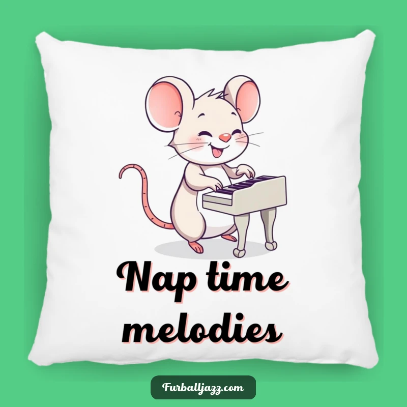 Funny Mouse Piano Pillow: Rest Your Head on Tiny Tunes - A Funny Gift