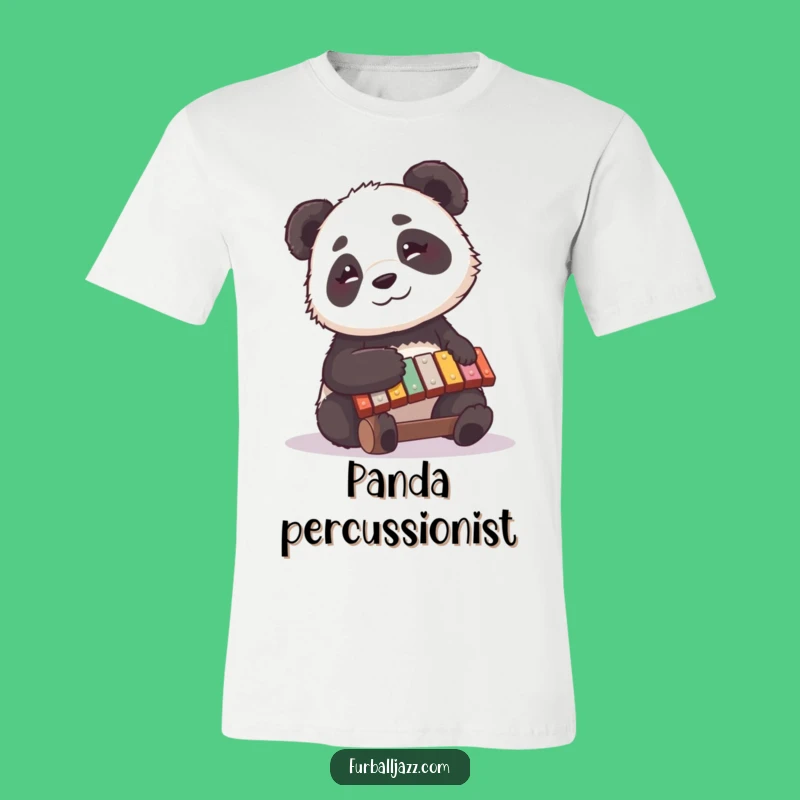 Funny Panda Xylophone T-Shirt: Happy Panda Tunes, Ideal Funny Gift